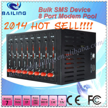 Professional 8 Port USB GSM Modem Pool with TC35I Siemen Module